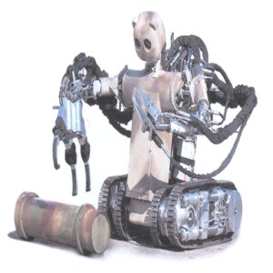 Figure 2. Battlefield Extraction Assist Robot (Source: https://www.vecna.com/innovation/bear accessed 6 August 2013) 