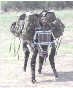 Figure 4. BigDog Robot image courtesy of Boston Dynamics