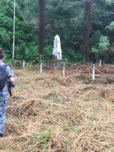 Before and after: Kieta Memorial Park