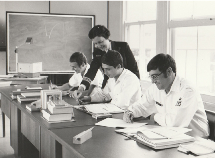 First ACC Course, RAN Medical Training School HMAS Cerberus, 1981. 